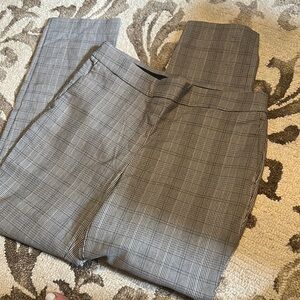 Hilary Radley  Women’s Gray Plaid Pants